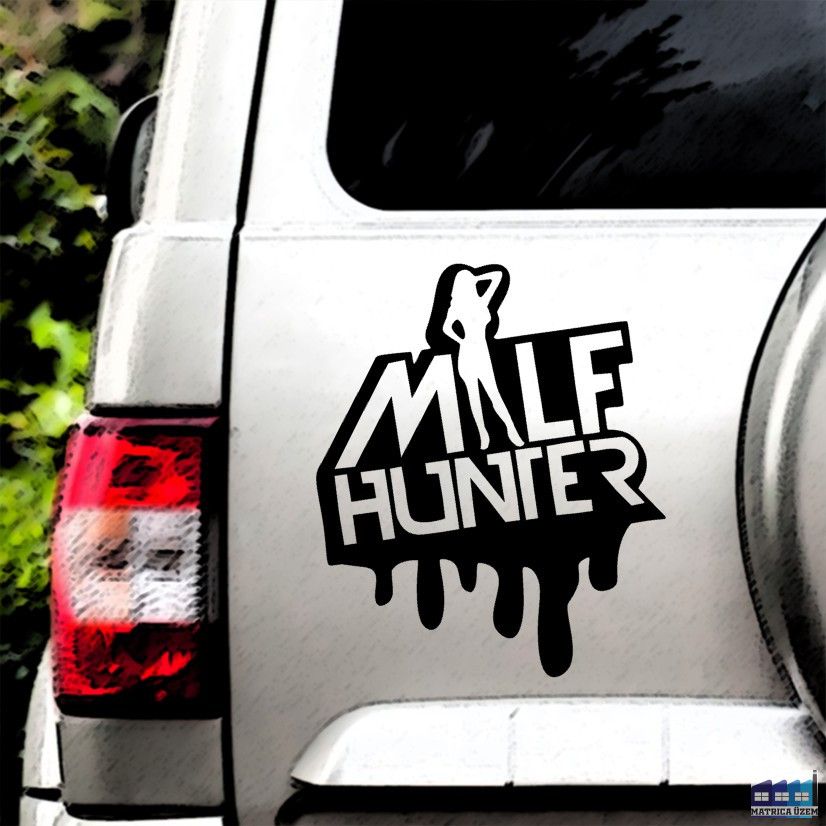Milf Hunter 2 autó matrica